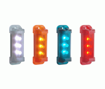 D241 - Mini sinalizador Visual 12V / 24V D241 - Mini sinalizador Visual 12V / 24V