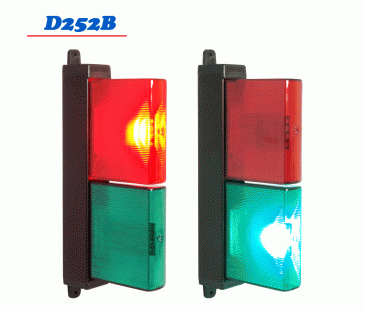 D252 - SEMÁFORO LED PARA PORTA DE GARAGEM D252 - SEMÁFORO LED PARA PORTA DE GARAGEM