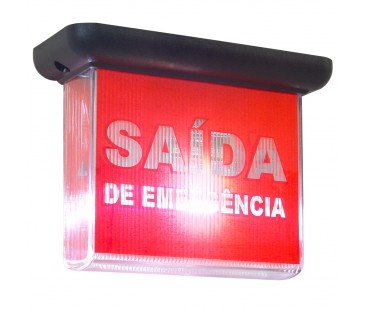D255 - Sinalizador de Saída de Emergência D255 - Sinalizador de Saída de Emergência