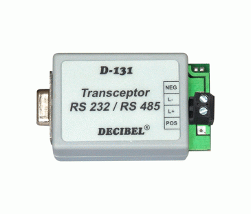 D131 - Transceptor RS232 / RS485