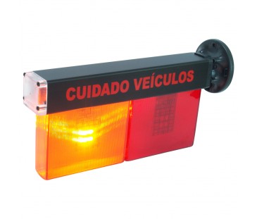 D251 PLUS - Sinalizador LED Pisca com Buzzer Liga e Desliga a Noite. D251 PLUS - Sinalizador LED Pisca com Buzzer Liga e Desliga a Noite.