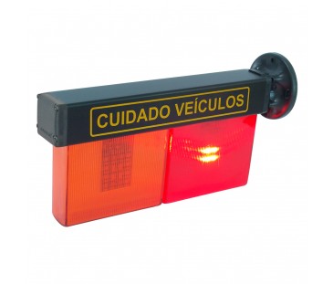 D251 - Sinalizador LED Pisca Pisca com Buzzer - Lei N°16.809