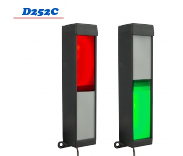 D252C - Semáforo Duas Cores Com Visualização Frontal D252C - Semáforo Duas Cores Com Visualização Frontal