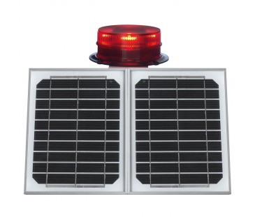 D340 - Sinalizador Solar Para Torres D340 - Sinalizador Solar Para Torres