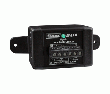 D410 - No Break DC/DC com Carregador de Bateria 13.8 VDC: Entrada 15 a 24 VDC