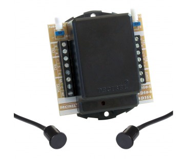 D50-5 Sensor de Barreira Para Embutir, Feixe Único, Digital e Microcontrolado.