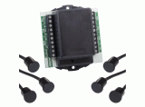 D50-7 Sensor De Barreira Para Embutir, Feixe Triplo, Digital e Microcontrolado.