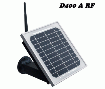 D400 RF - Sistema de Energia Solar e comunicação RF